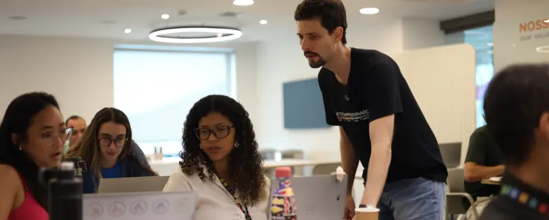 Notebook com aula aberta