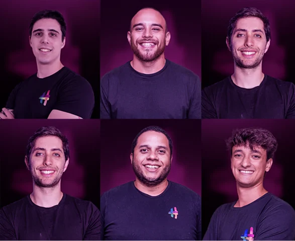 Professores do programa No Code + IA Impressionador
