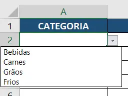 Resultado da validação de dados