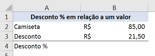 Qual a porcentagem do desconto