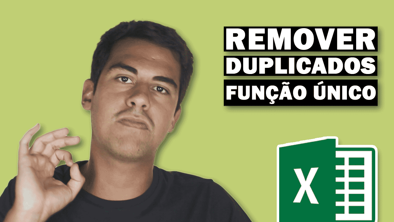 Função ÚNICO para Remover Valores Duplicados (Office 365)