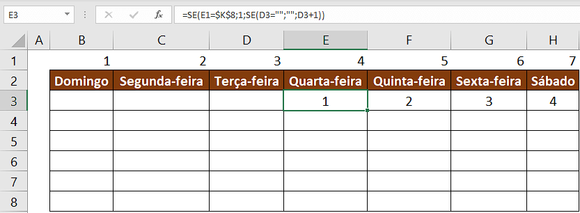 Primeira semana completa