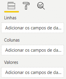 Campos para inserção de dados