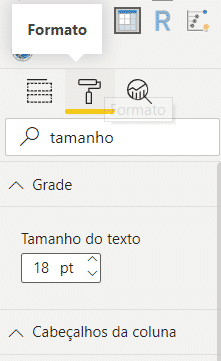 Alterando o tamanho do texto para melhorar a visualização