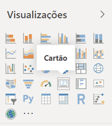 Inserindo a visualização de Cartão