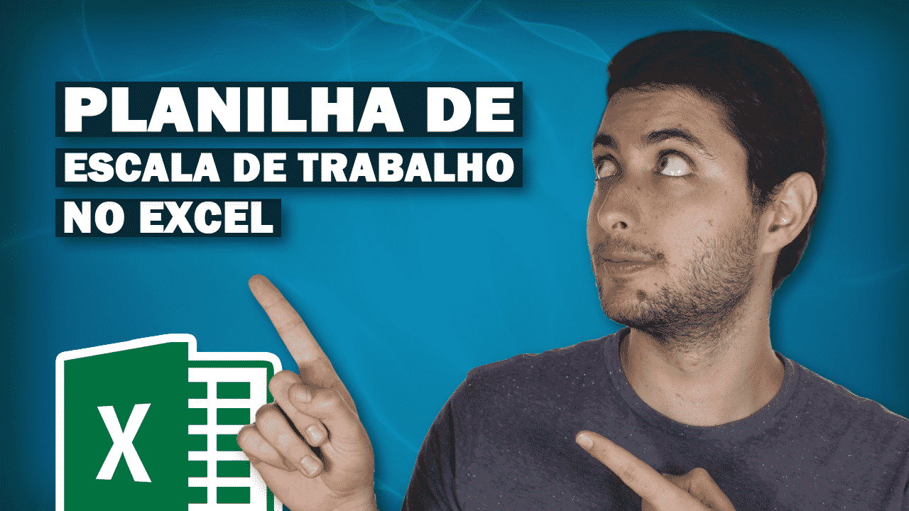 Escala de Trabalho no Excel (Planilha Gratuita + Explicação)
