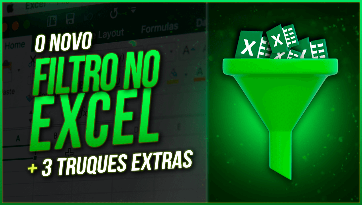 Como usar a função FILTRO Excel: 3 Truques Incríveis!