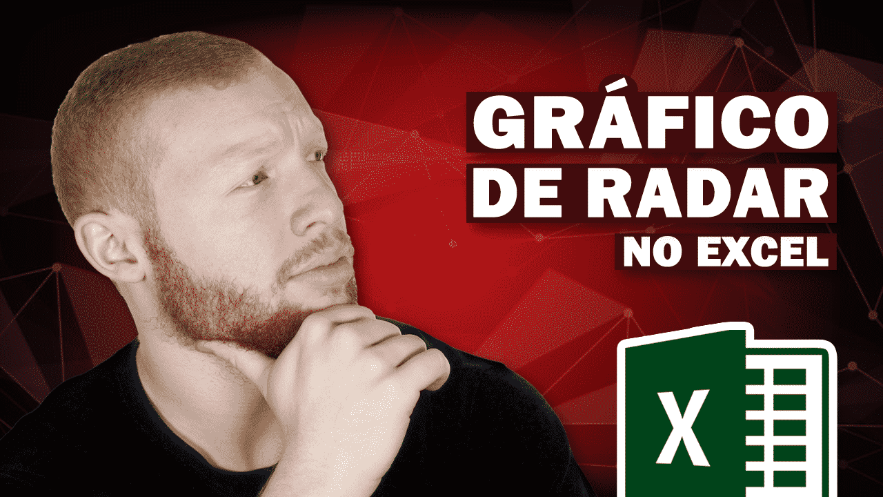 Gráfico de Radar no Excel para Avaliar Competências