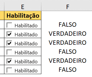 Formatando as outras caixas de seleção