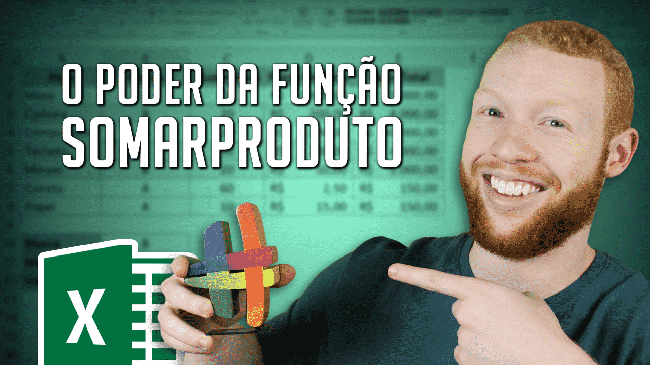 SOMARPRODUTO no Excel