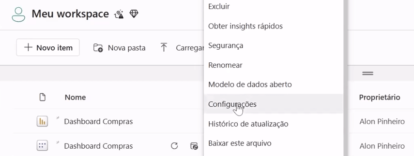 Configurar e Conectar o Gateway aos Seus Dados