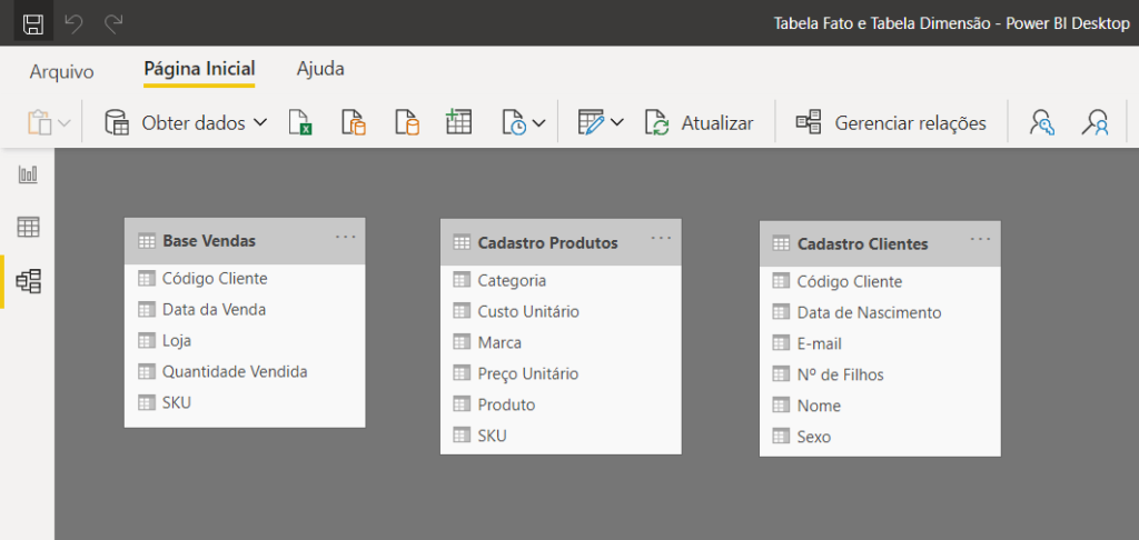 Relacionamentos no Power BI