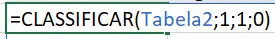 Selecionando as informações da tabela após a formatação