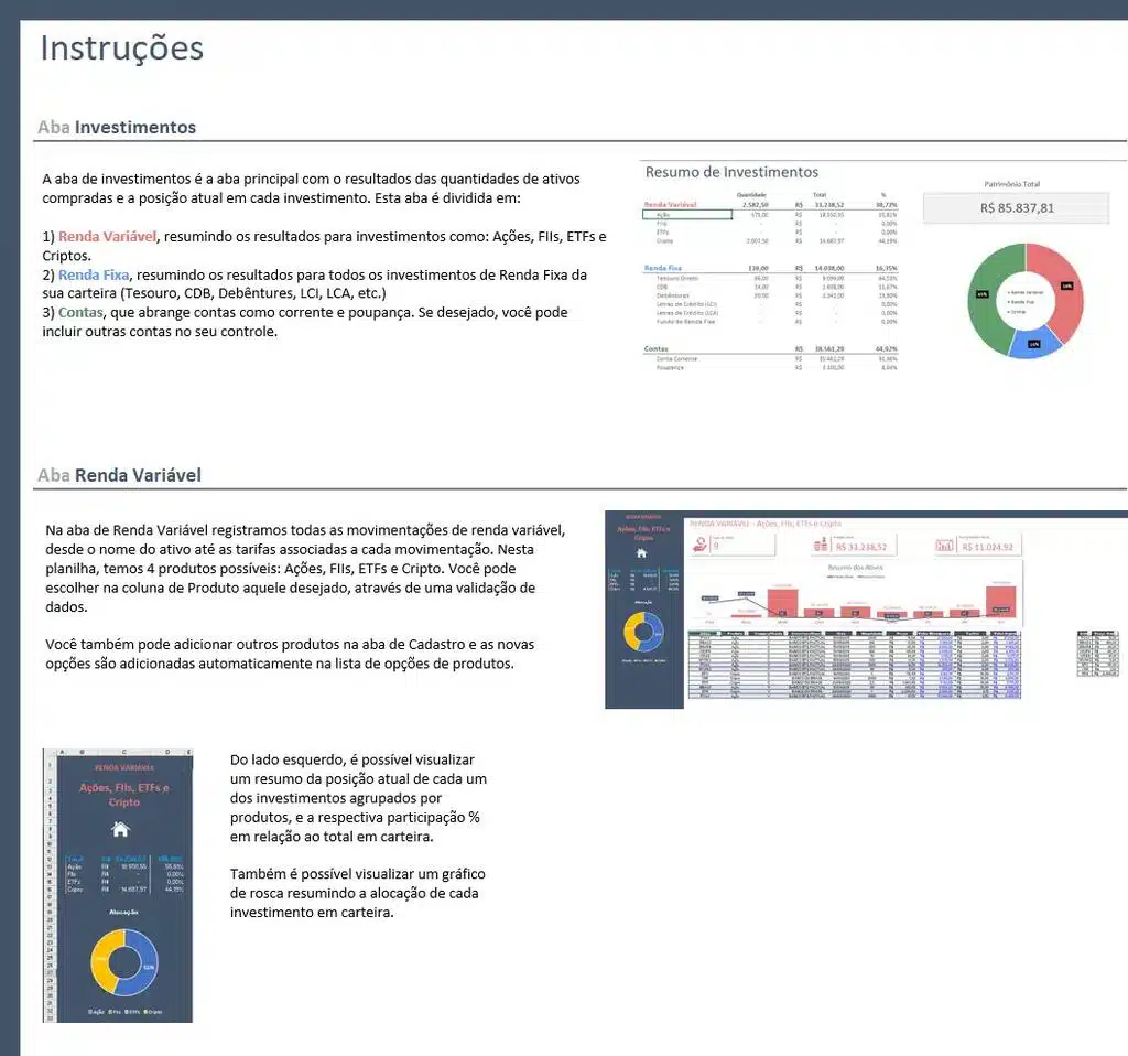 Planilha de controle de investimentos: melhor modelo [gratuito]