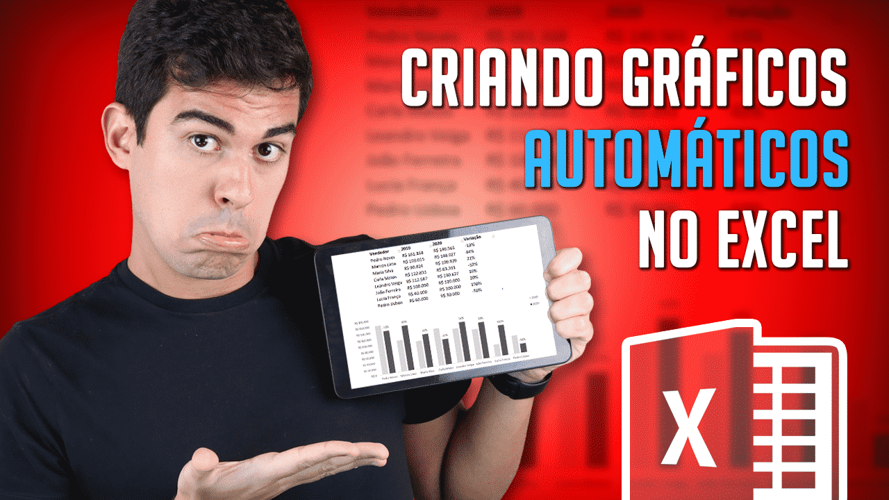 Gráfico com Redimensionamento Automático no Excel