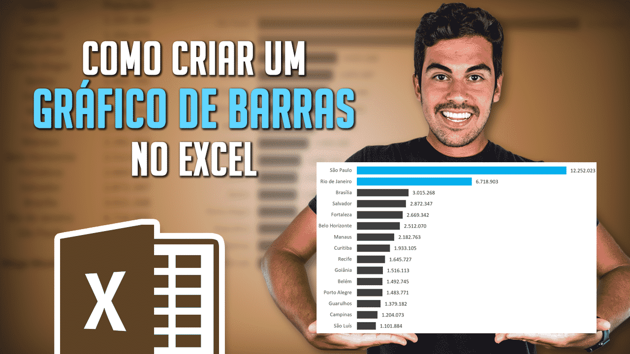 Gráfico de Barras no Excel: Visual e Dinâmico
