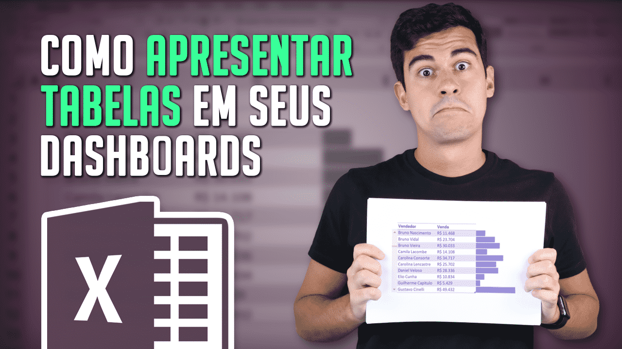 Como Apresentar Tabelas no Excel (Barra de Rolagem e Formatação Condicional)