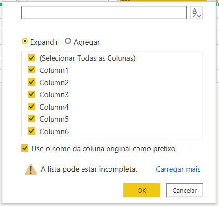 Seleção dos arquivos a serem agrupados - Como Juntar Várias Planilhas Excel