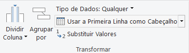 Promover a primeiro linha para cabeçalho - Como Juntar Várias Planilhas Excel