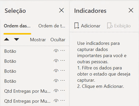 Menu De Navegação No Power BI