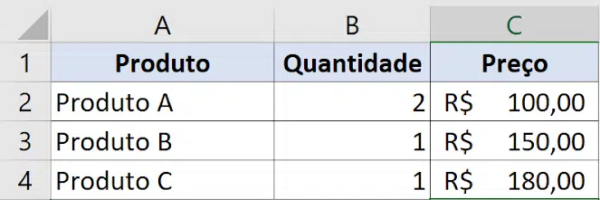 média ponderada excel