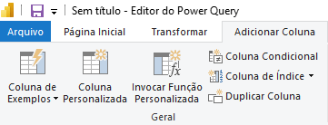 Ferramenta Coluna de Exemplos