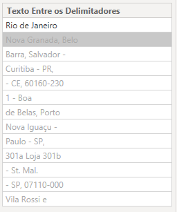 Ferramentas do Power Query