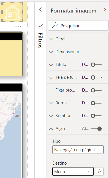 Como Navegar Entre As Páginas Do Relatório