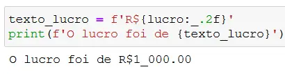 Trocando o separador de milhar