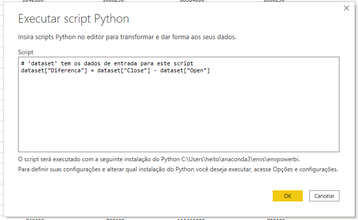 Integrar Python com Power BI