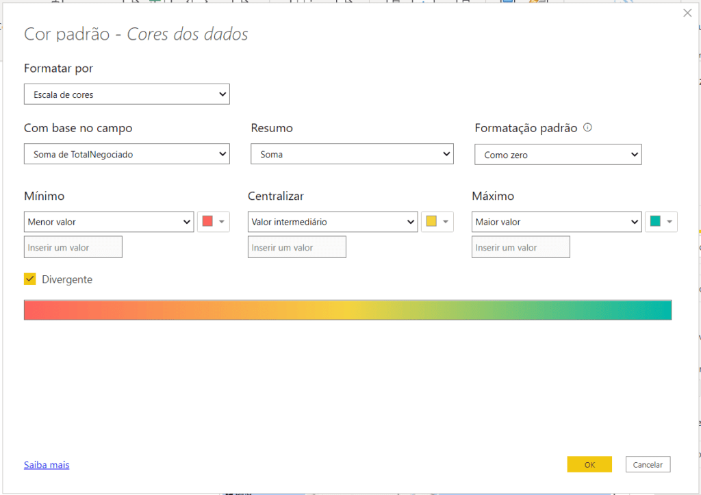 Gráfico de Mapa com Formatação Condicional no Power BI 4 Como Utilizar A Formatação Condicional Em Um Mapa