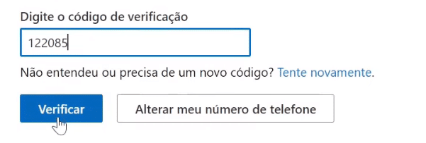 código recebido