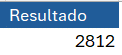 Resultado função SOMA