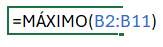 Função Máximo