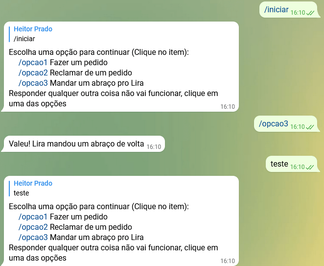 Bot de Telegram com Python