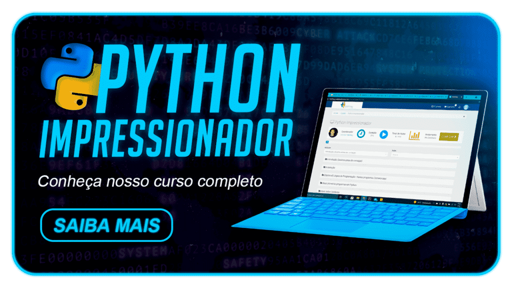 Cursos Hashtag Programação - Python Impressionador
