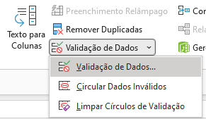 Ferramenta Validação de Dados