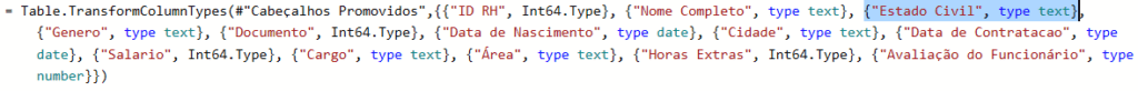 Erro ao Atualizar o Power BI