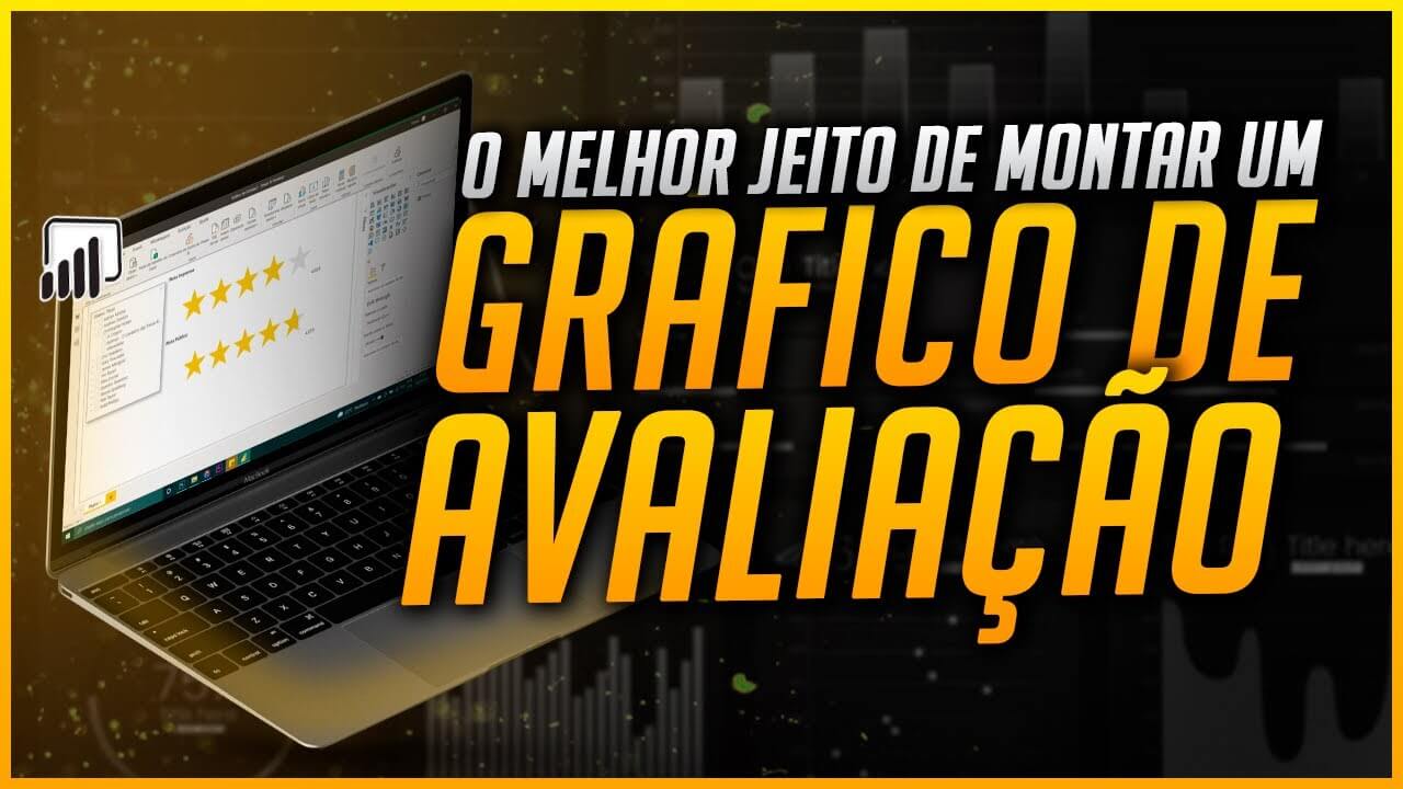 Gráfico de Avaliação no Power BI – Gráfico de Estrelas