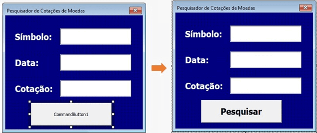 Tela no VBA para seus Códigos