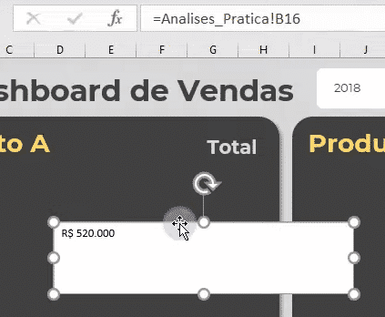 Criando um texto dinâmico no Excel