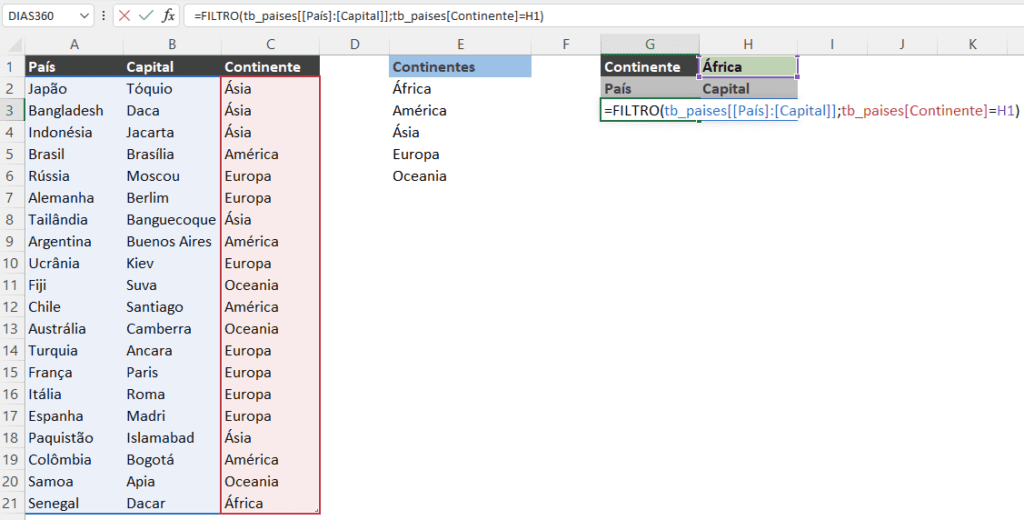 Funções Novas do Excel