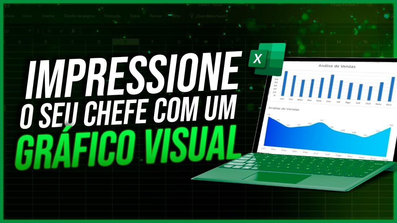 Gráfico Visual vs Gráfico Comum no Excel – Como Impressionar!