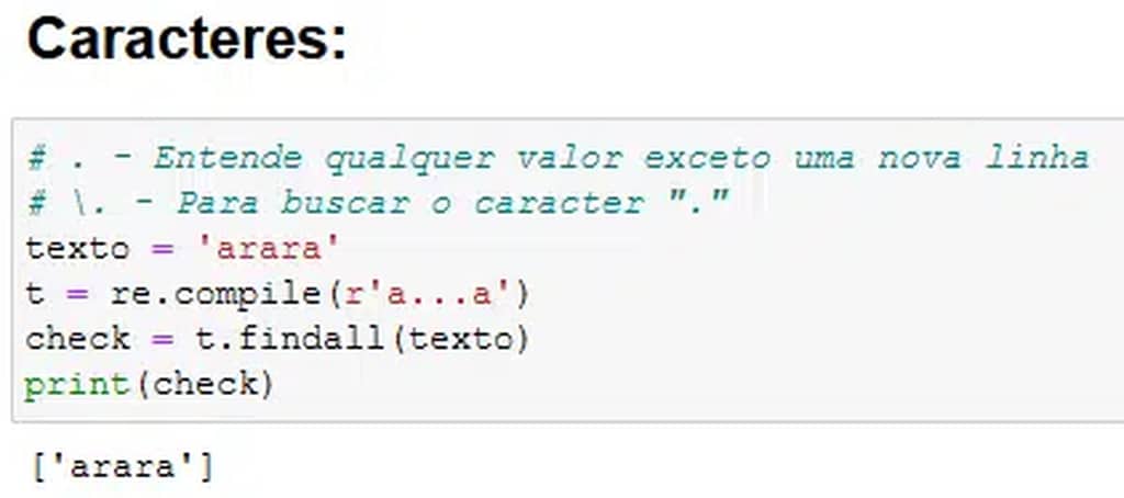 regular expressions no python 2