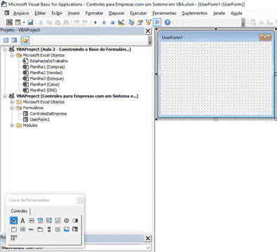UserForm no VBA