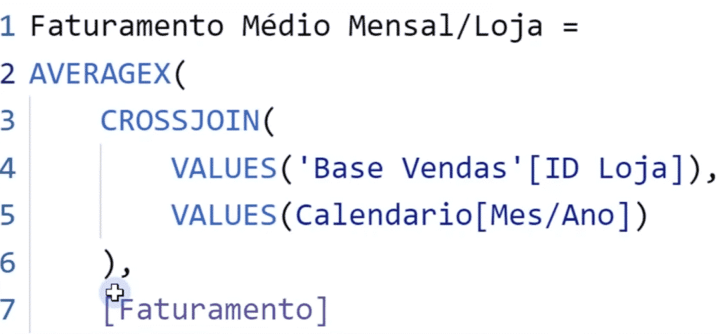 Função CROSSJOIN no Power BI