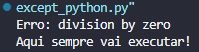 Como Usar Try Except em Python: Guia Completo de Tratamento de Erros 11 Como usar else e finally no Try Except em Python