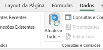 Opção para atualizar todos os dados