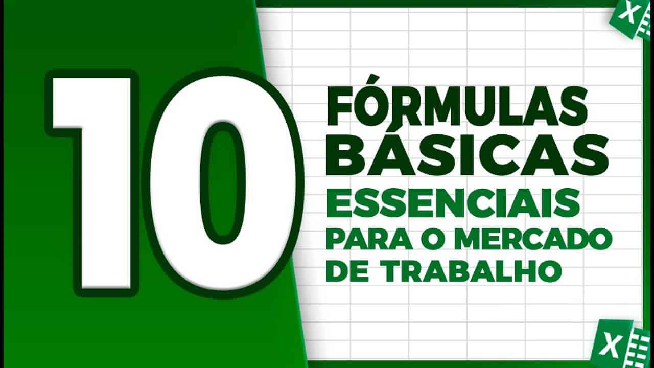 Fórmulas Básicas do Excel para o Mercado de Trabalho