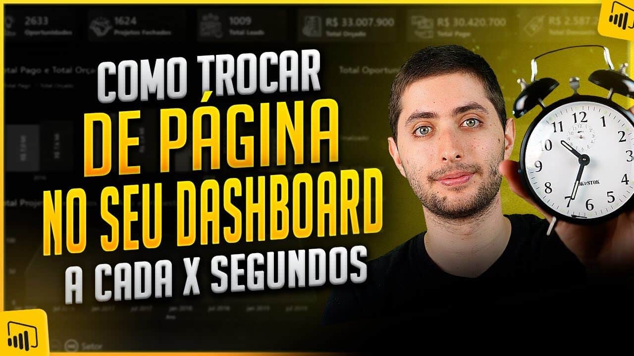 Alterar Páginas no Dashboard do Power BI Automaticamente